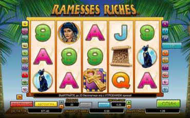 Ramesses Riches slot online