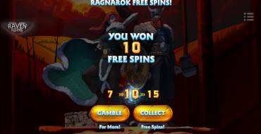 Raven Rising: Free spins and/or respins