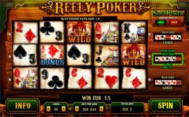 Reely Poker slot online