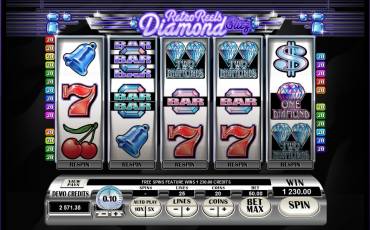 Retro Reels – Diamond Glitz slot online