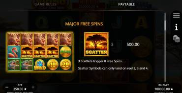 Rhino Hold and Win: Free spins and/or respins