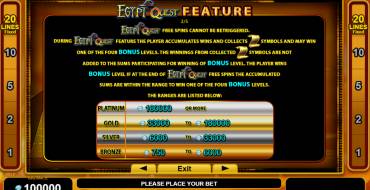 Rise of Ra: Egypt Quest: Jackpot