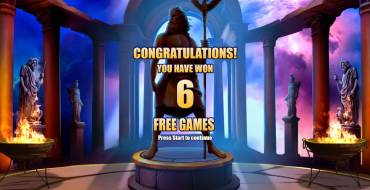 Rise of Zeus: Free spins