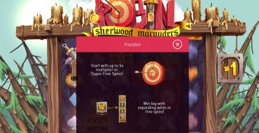 Robin - Sherwood Marauders: Payout table