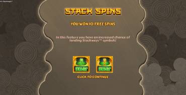 Ronin Stackways: Free spins