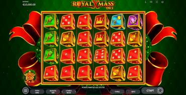 Royal Xmass Dice: Slot machine