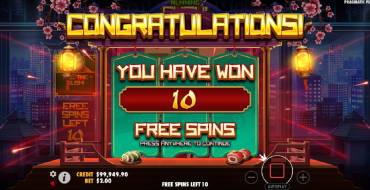 Running Sushi: Free spins