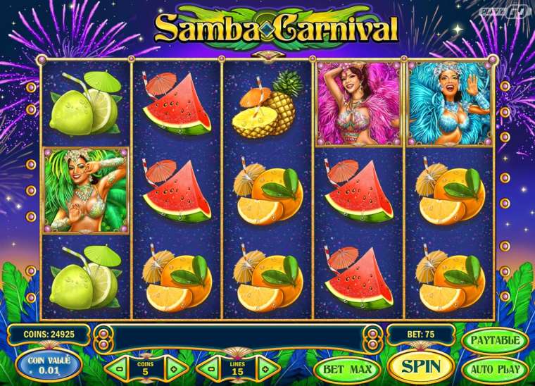 Play Samba Carnival slot