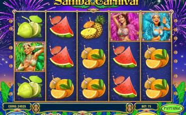 Samba Carnival slot online