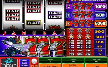 Samurai 7’s slot online