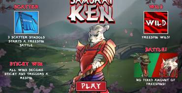 Samurai Ken: Rules of the game