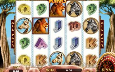 Savanna King slot online