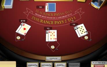 Single Deck Blackjack Multihand online