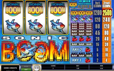 Sonic Boom slot online