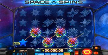 Space Spins: Winnings