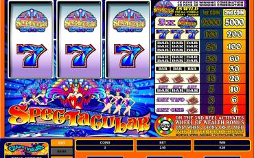 Spectacular Slots slot online