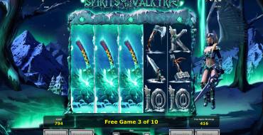 Spirits of the Valkyrie: Free-spins