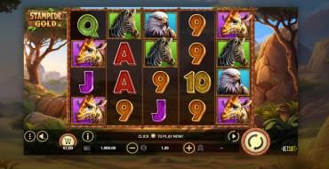 Stampede Gold: Slot machine