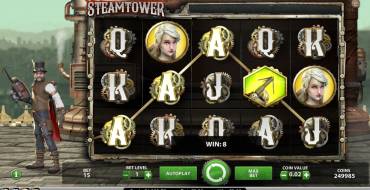 Steam Tower: Wins