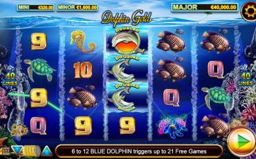 Stellar Jackpots with Dolphin Gold slot online