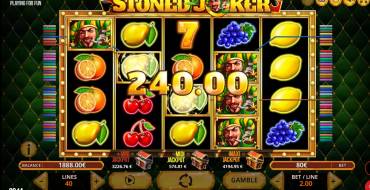 Stoned Joker: Winnings