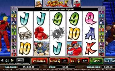 Street Fighter II slot online