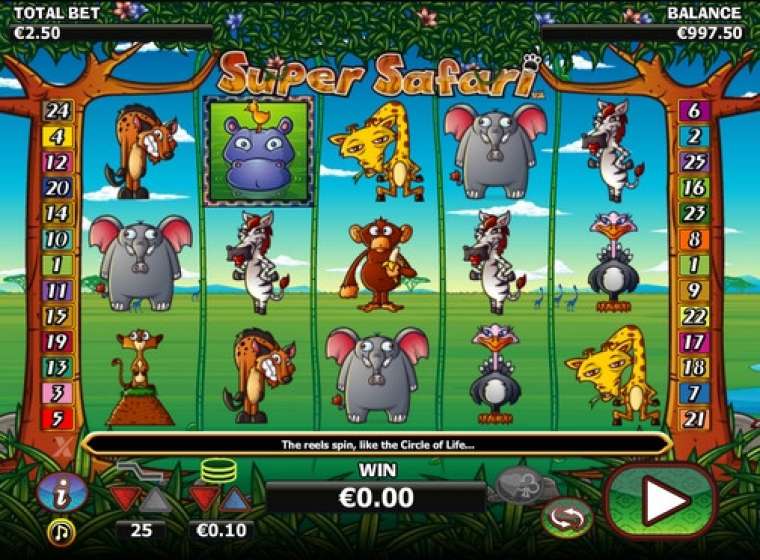 Play Super Safari slot