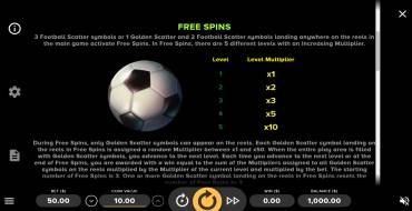 Super Striker: Free spins and/or respins