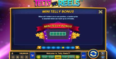 Telly Reels: Bonus games