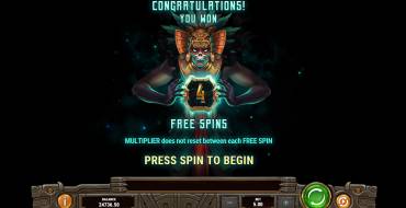 Temple of Tollan: Free spins