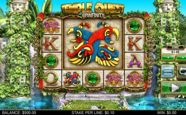 Temple Quest Spinfinity slot online