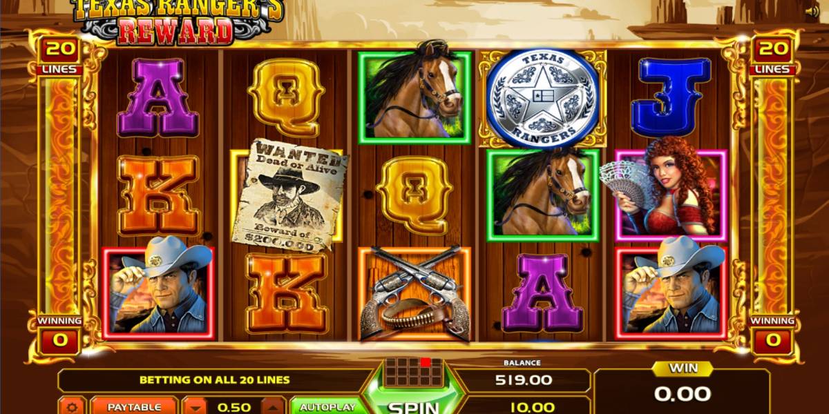 Texas Ranger’s Reward slot online