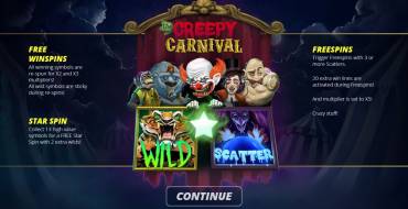 The Creepy Carnival: Unique features