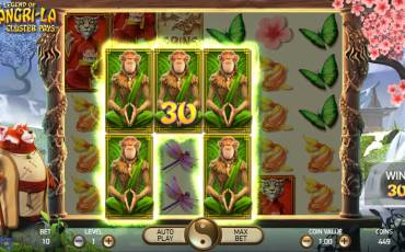 The Legend of Shangri La: Cluster Pays slot online