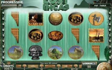 The Lost Incas slot online