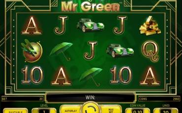 The Marvellous Mr Green slot online