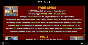 The Story of Alexander 2: Free spins and/or respins