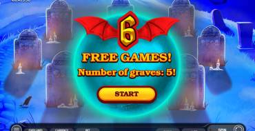 The Vampires II Dice: Free spins and/or respins