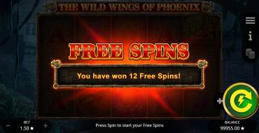 The Wild Wings of Phoenix: Free spins