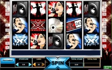 The X Factor slot online