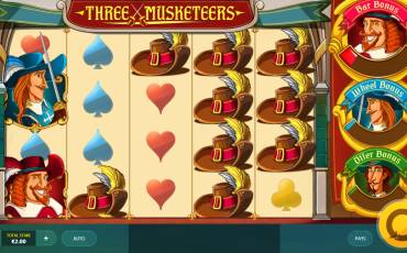 Three Musketeers slot online