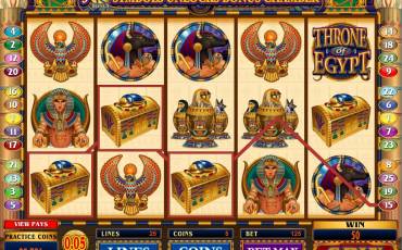 Throne of Egypt slot online