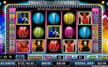 Thunder from Down Under slot online