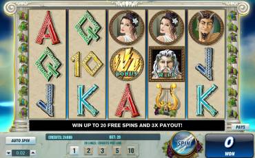 Thundering Zeus slot online