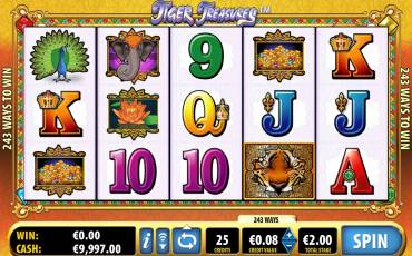 Tiger Treasures slot online