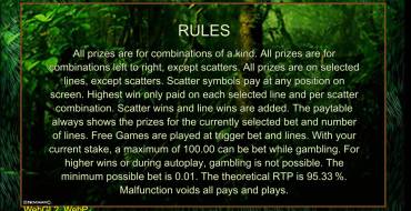 Totally Wild: Rules