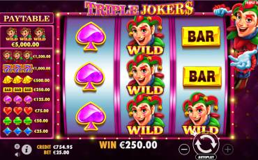 Triple Jokers slot online