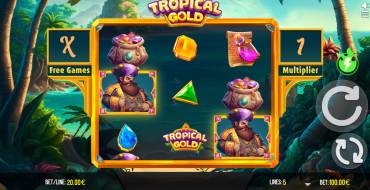 Tropical Gold: Special symbols