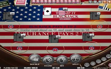 Trump It Blackjack online