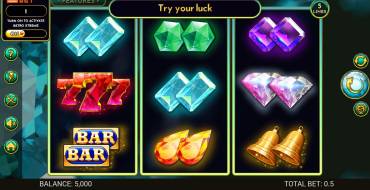 Twin Diamonds: Slot machine